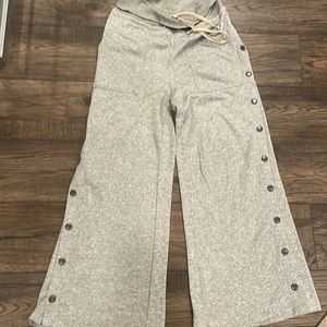 Free People snap sweatpants